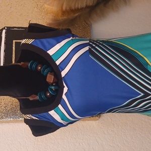 HOLD/multi color Maxi Dress